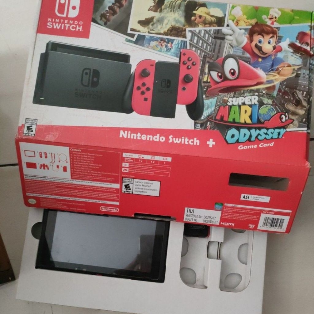 Nintendo Switch Mario V1 CFW 128GB