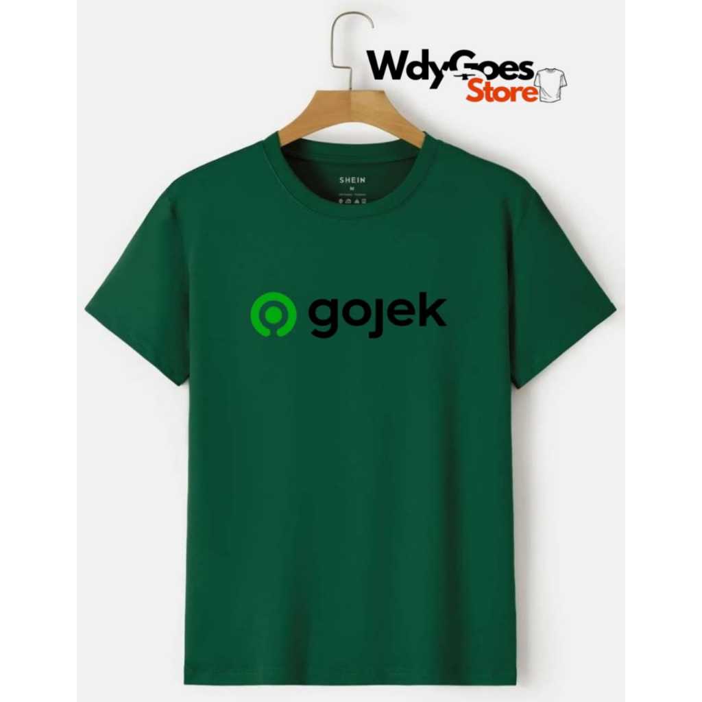 KAOS GOJEK OJEK ONLINE GOJEK BAJU TSHIRT DISTRO COTTON BEST SELLER Murah