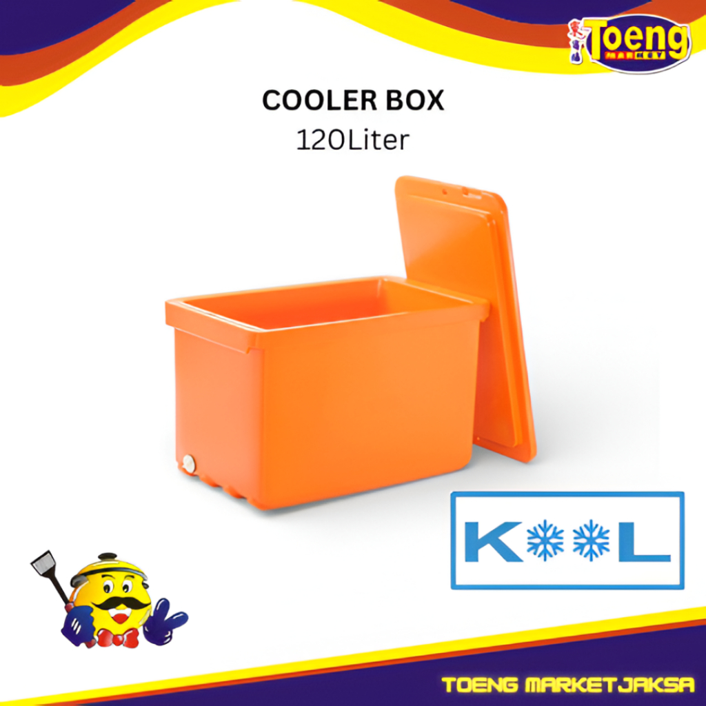 Cooler Box Pendingin 120 Liter - Pendingin Ikan Kapasitas Besar - COOLER BOX 120L KOOL