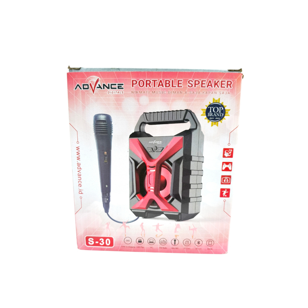 Speaker advance S30 portable mini bluetooth fm usb radio