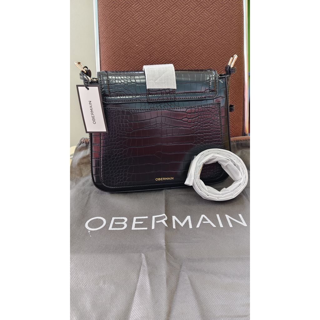OBERMAIN SLING BAG (BLACK)
