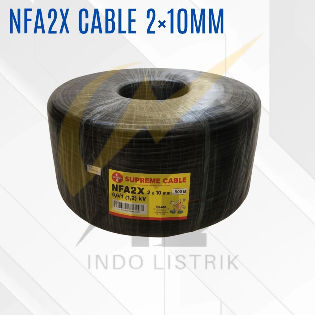 Cable Supreme NFA2X 2x10mm @500m / Kabel Supreme NFA2X 2x10mm @500m