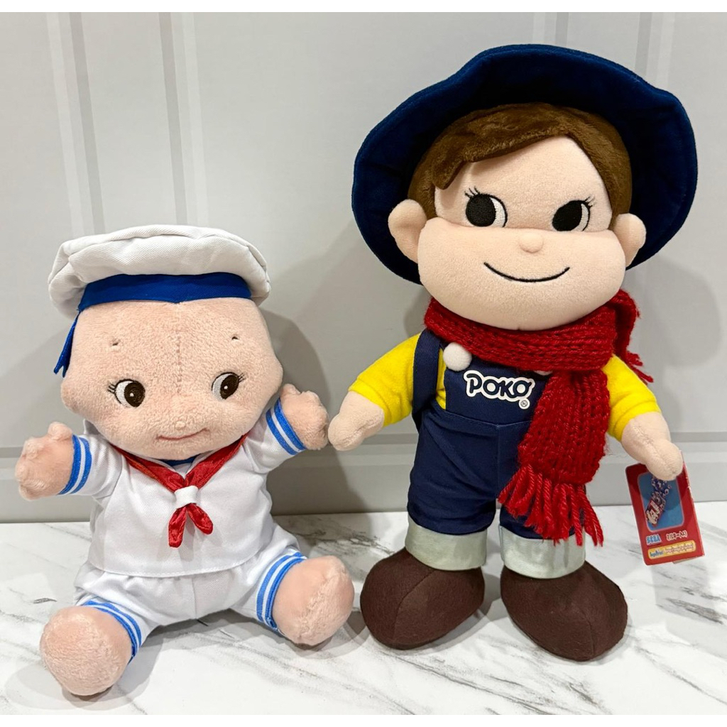 Boneka Plushie Poko chan (Teman Peko chan) Fujiya Sega & Baby Kewpie Kewpie Eikoh