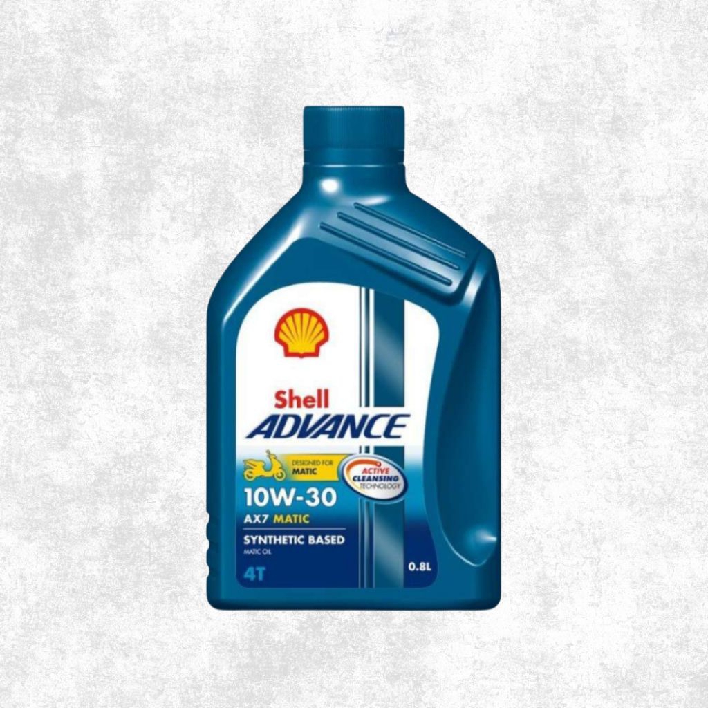 Shell AX7 Scooter 10W-30 Semi Synthetic Oli Motor Matic Original