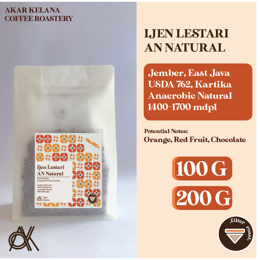 Kopi Arabika Filter Ijen Lestari Anaerobic Natural