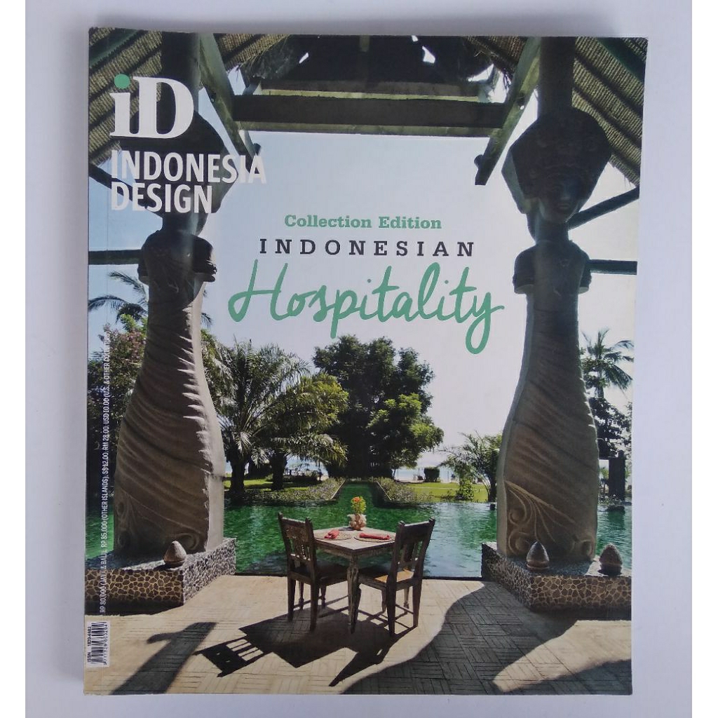Majalah ID Indonesia Design Collection Edition - Indonesian Hospitality, 2015 (original, bekas)