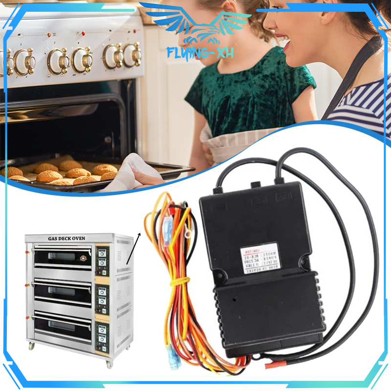 Modul Pemantik Gas Oven Igniter Controller IC Board HLK-01 spare part ic board oven deck modul peman