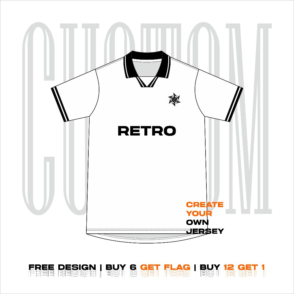 CUSTOM JERSEY RETRO | JERSEY DAILY | VINTAGE JERSEY