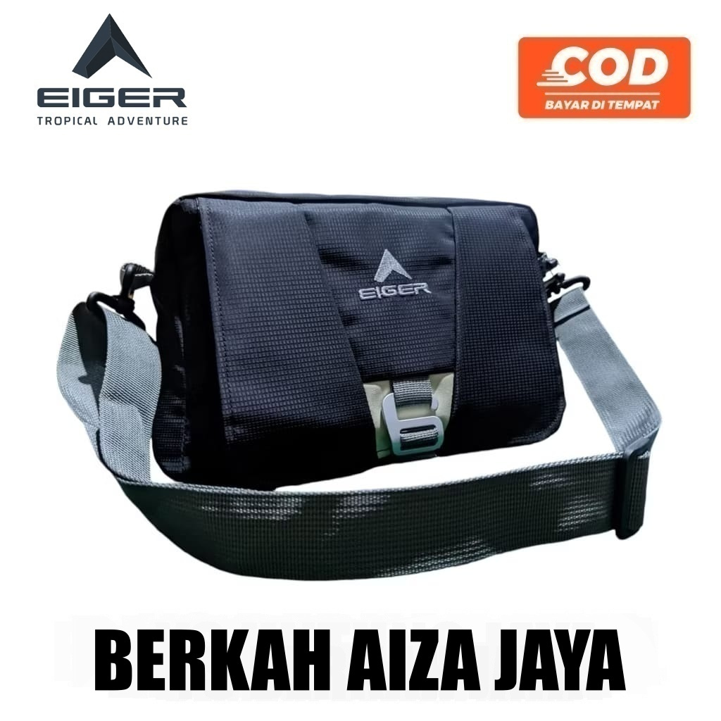 Tas Pinggang waistbag Tas Selempang Eiger POLYESTER Waistbag Slingbag [EBH]