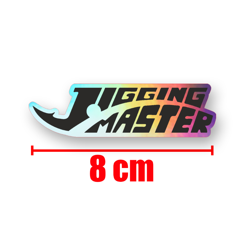 Stiker Cutting Hologram Kecil Brand Pancing Tackle Box Lure Meiho Versus Stiker Mancing