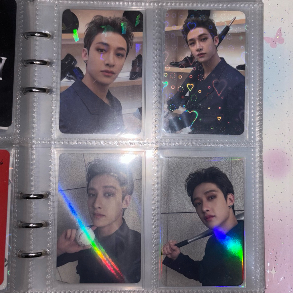 1 Set Photocard Official Bang Chan Stray Kids POB Maxident