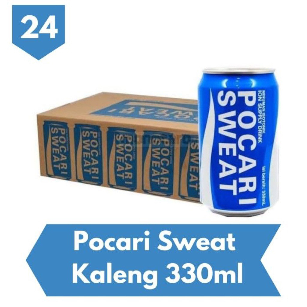 Pocari Sweat Kaleng 330ml per dus isi 24 kaleng