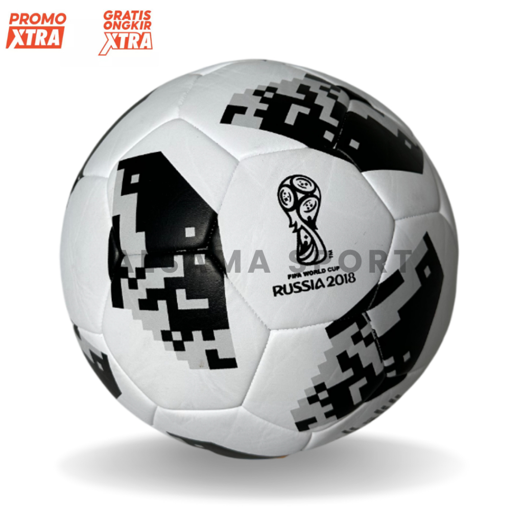 Bola Sepak Telstar 18 World Cup Size 5 Murah Berkualitas PU Tahan Lama