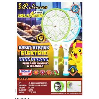 Raket Nyamuk Rolinson RL4008H Halilintar