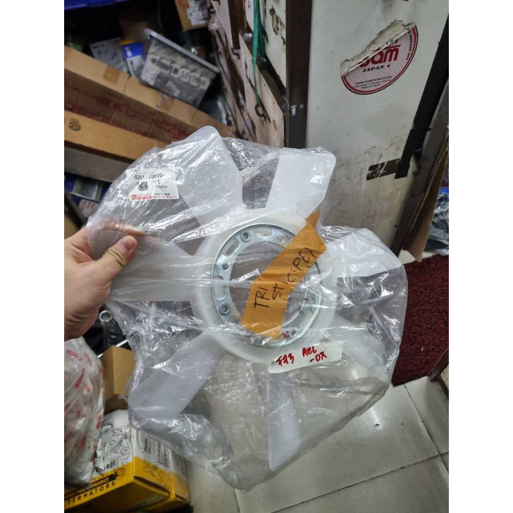 ORIGINAL kipas radiator daihatsu taft / rocky diesel independent