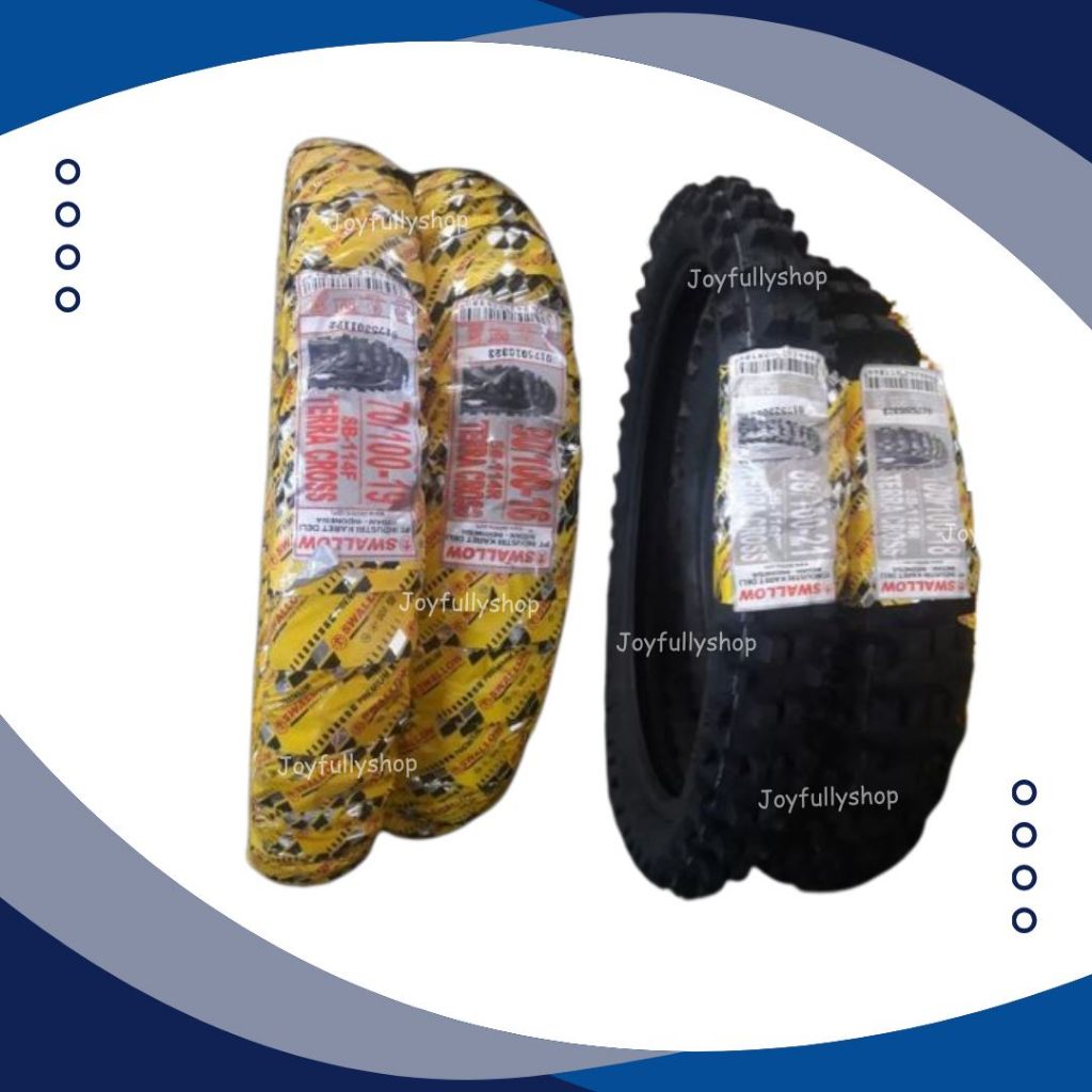 Ban luar Trail Motocross Swallow 70/100-19 , 90/100 -16 , 80/100-21, 100/100-18  Terra Cross