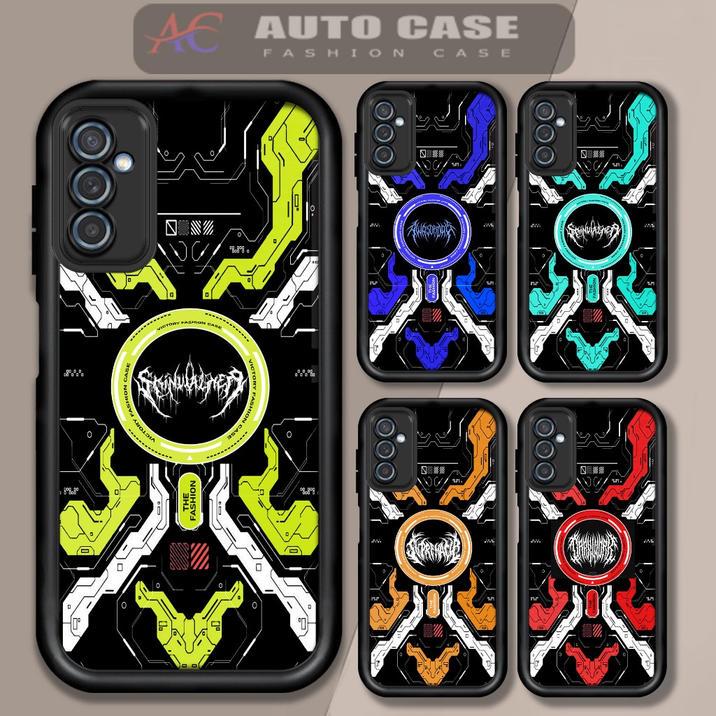 Case SAMSUNG M52 Motif [ ROG2 ] Cover Handhphone Casing Softcase Glossy Anti Jamur