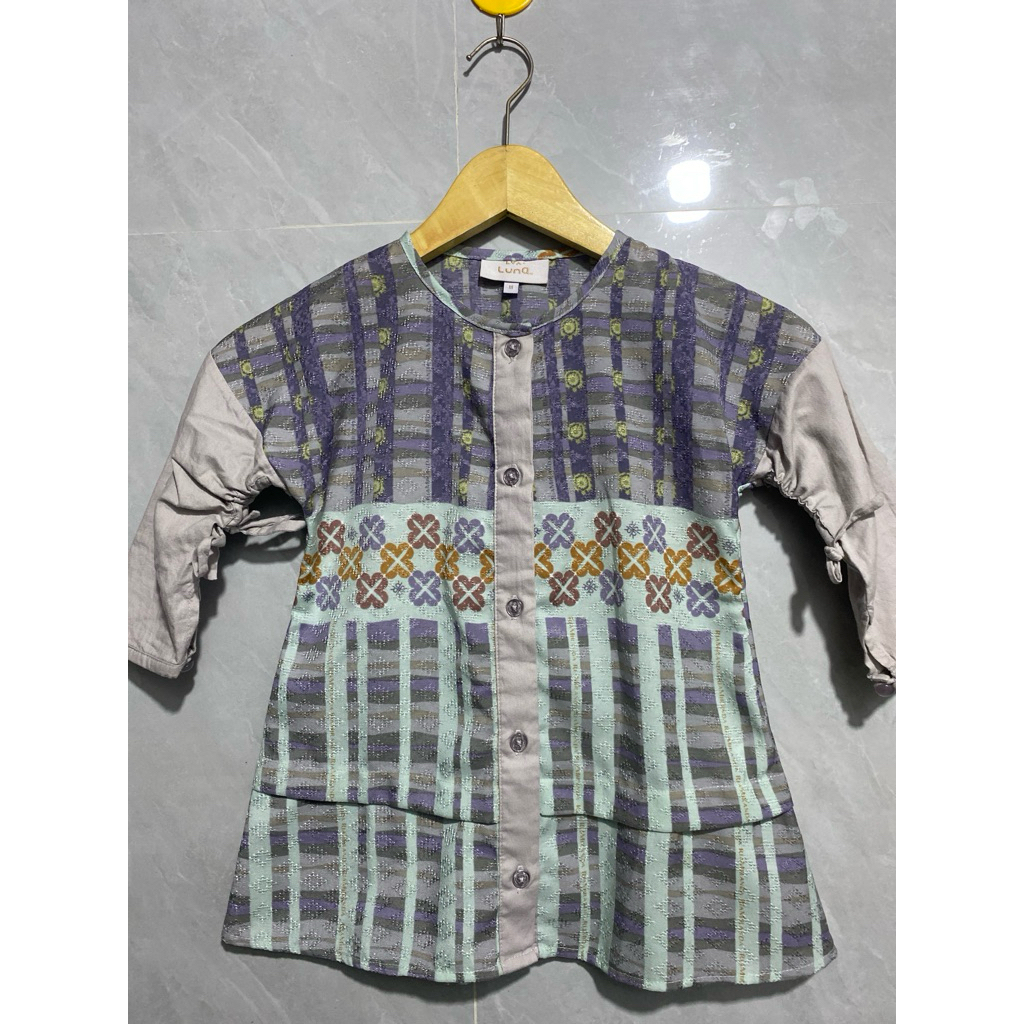 Preloved dress ria Miranda kids size M