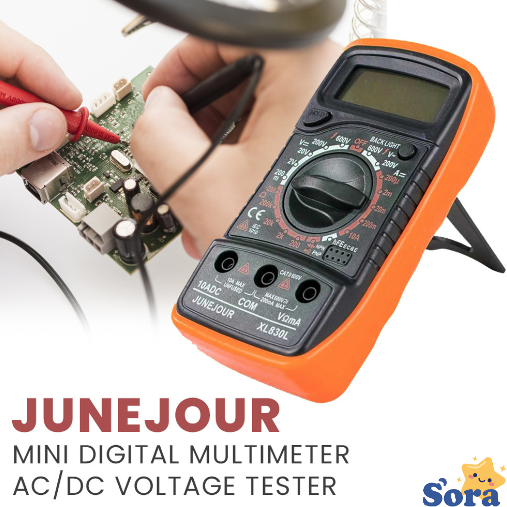 Multimeter Digital AC/DC Voltage Tester /  Mini Digital Multimeter AC/DC Voltage Tester