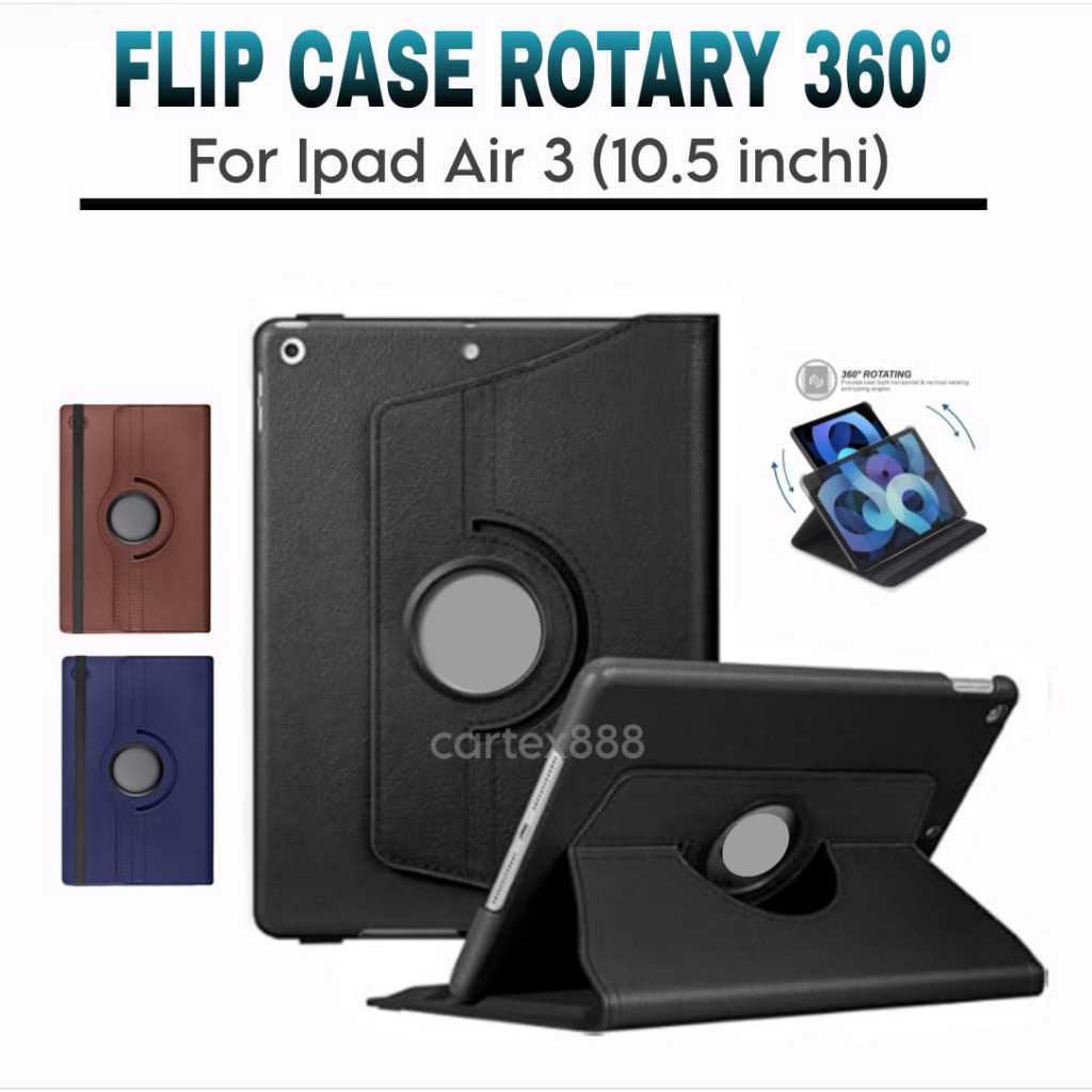 Case Rotary Ipad Air 3 10.5"inch / case ipad Air 3 / casing ipad Air 3  / case ipad Air 3 / ipad Air