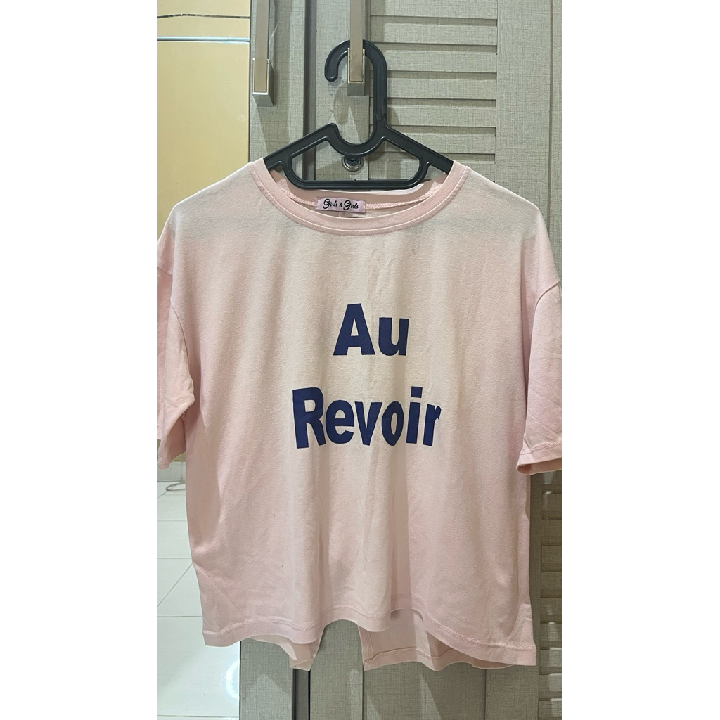kaos au revoir preloved
