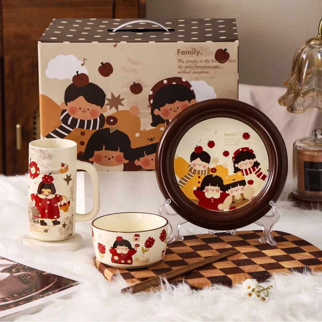 Ceramic tableware set