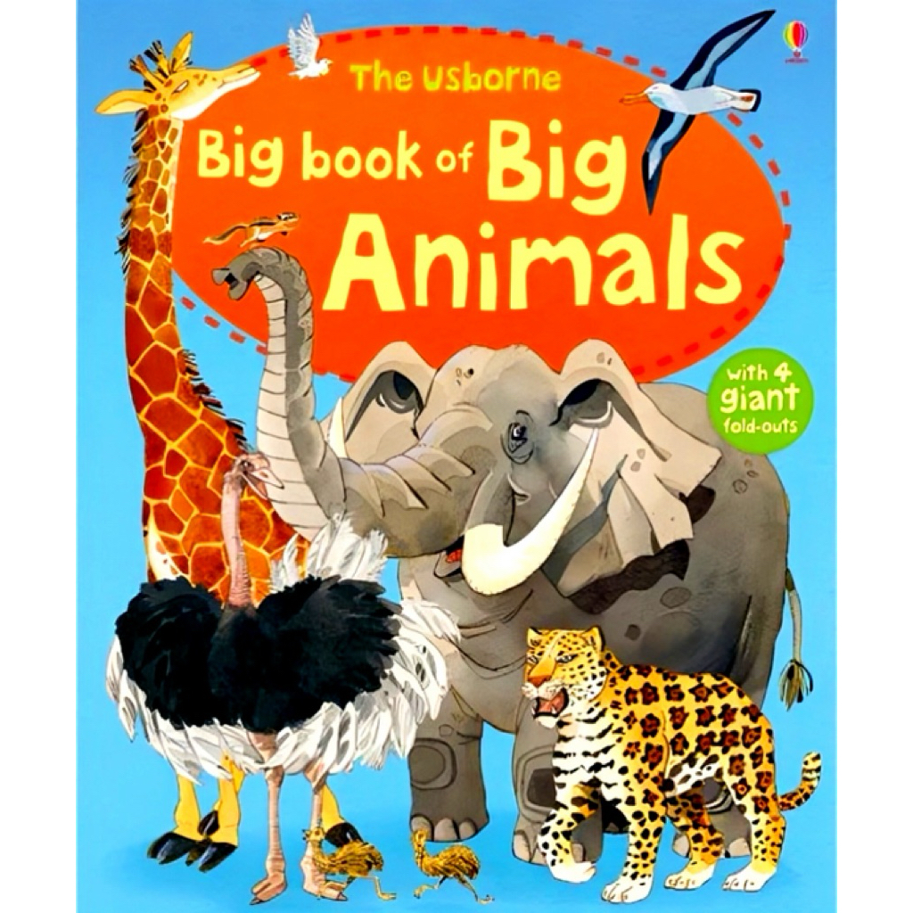 Big Book Of Big Animals by The Usborne Hardcover