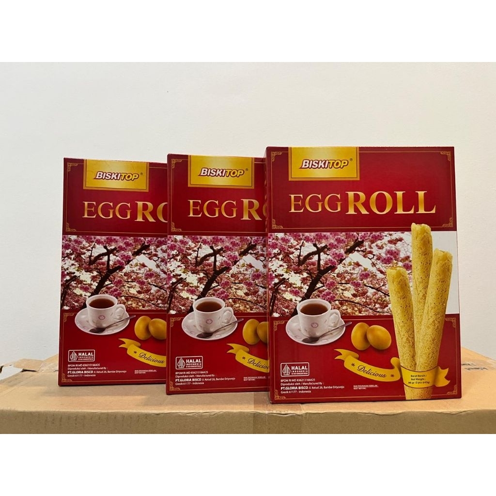 Biskitop Egg Roll / Biskitop Sesame Biscuit / Chocolate Wafer Stick