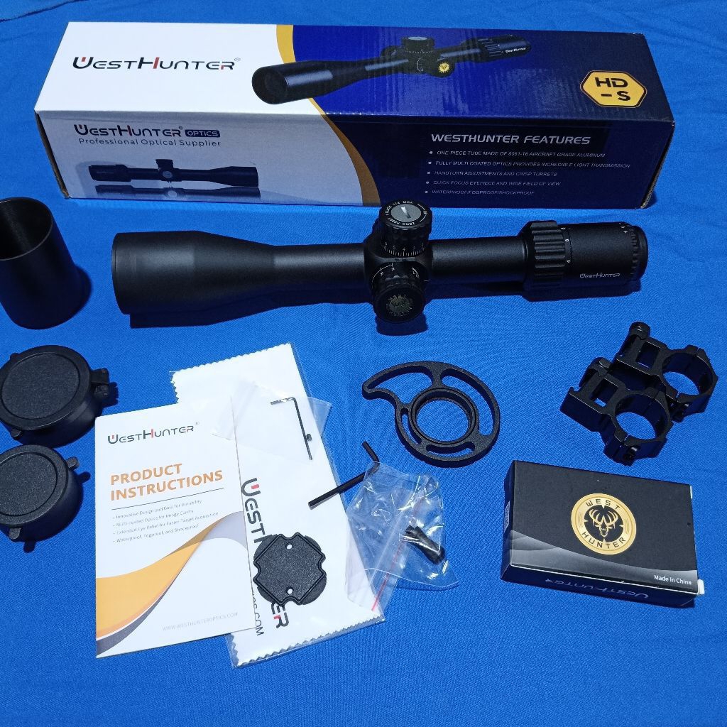 TELESKOP WESTHUNTER HD 4-16x44 SFP TERBARU