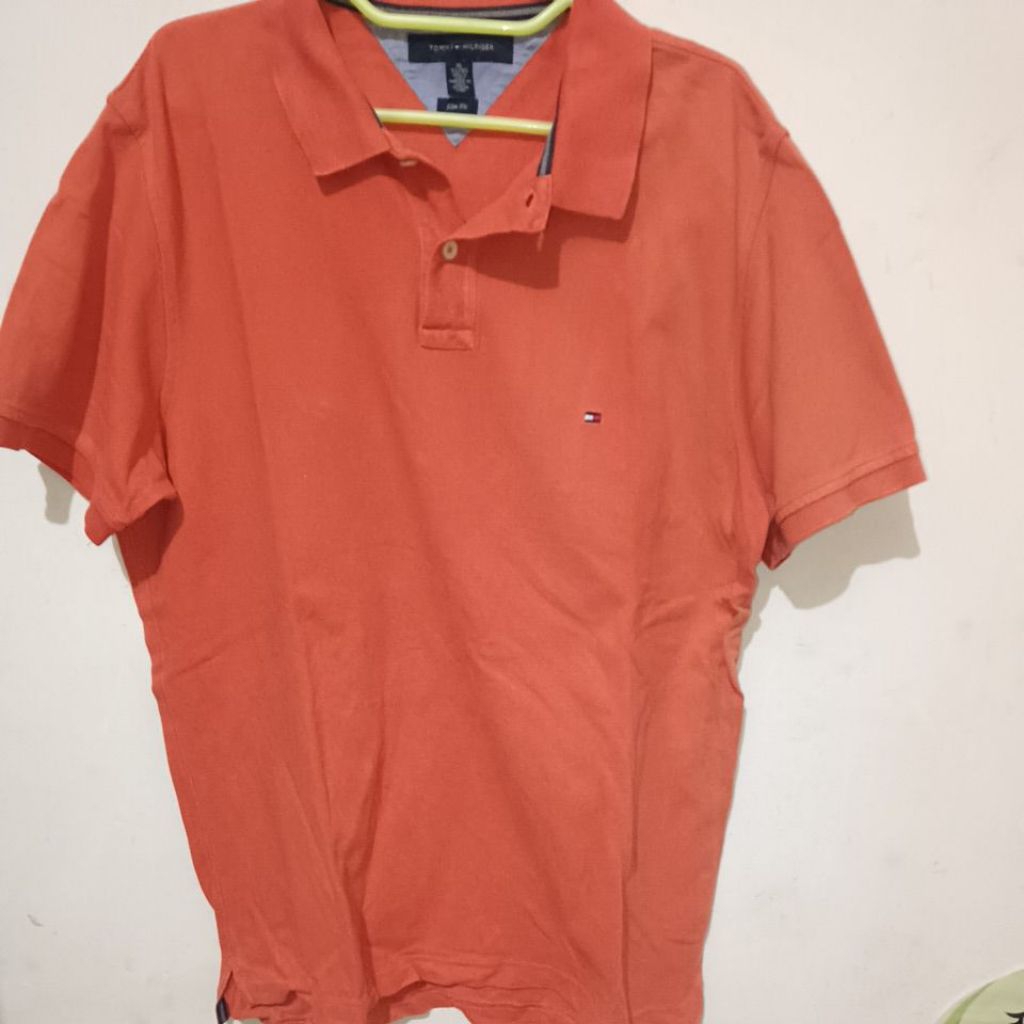 Kaos Polo lengan pendek Tommy Hilfiger second untuk Prua dan Wanita