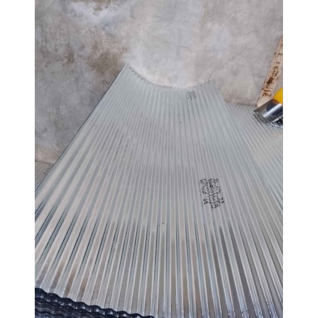 SENG GELOMBANG GALVANIS 180X80 MURAH GELOMBANG KECIL/JARI