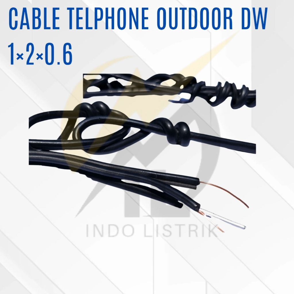 Cable Supreme U-ES 1x2x0.6mm Meteran Eceran / Kabel Supreme U-ES 1x2x0.6mm Meteran Eceran