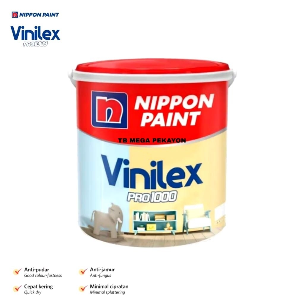 Cat Tembok Nippon Paint Vinilex Pro 1000 Tinting