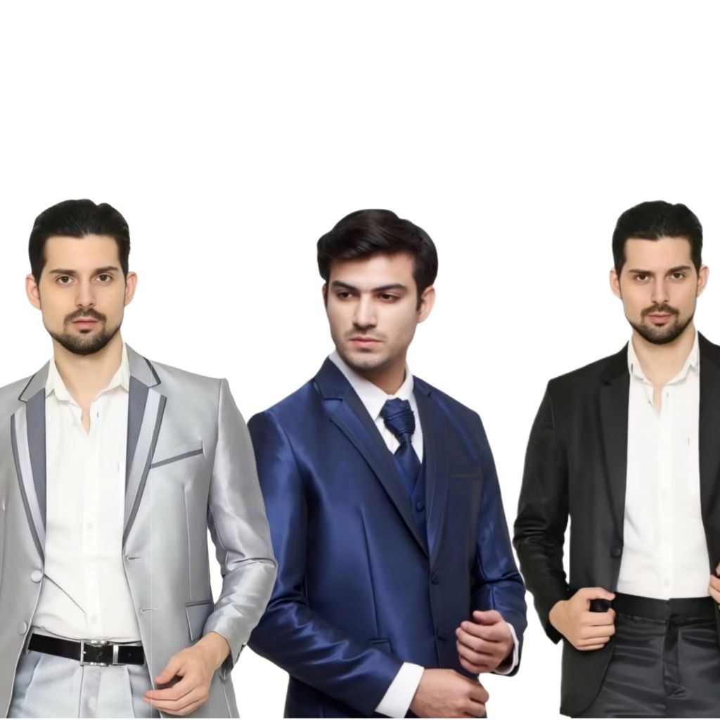 JAS PRIA PENGANTIN FORMAL SETELAN SEMI WOOL GLOSSY BLAZER