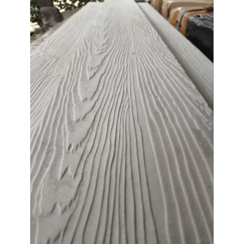 lisplang pagar / lisplang grc motif kayu / lisplang pvc / lisplang kayu