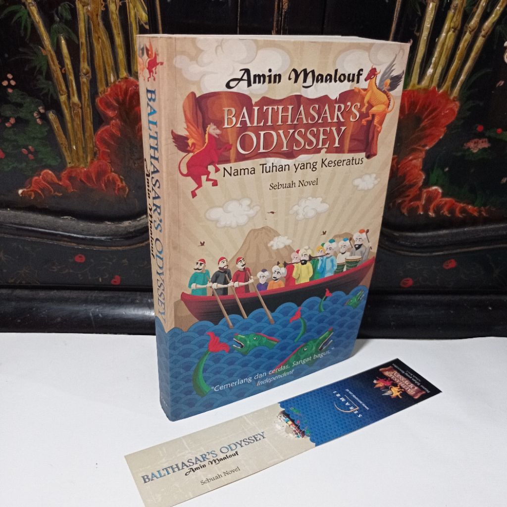 novel balthasar's odyssey / nama tuhan yang keseratus - amin maalouf