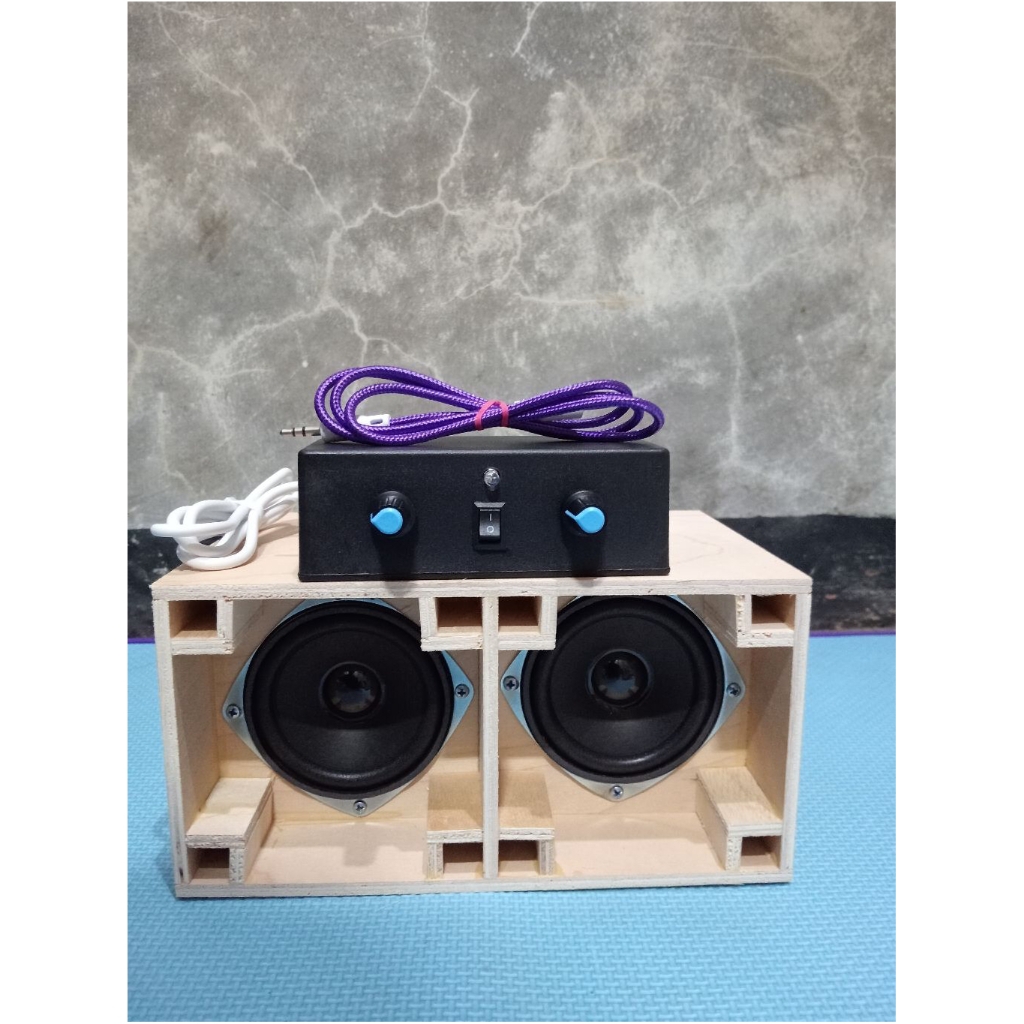 PAKET MINIATUR SOUND SYSTEM 3IN FULL SET SIAP CEK SOUND