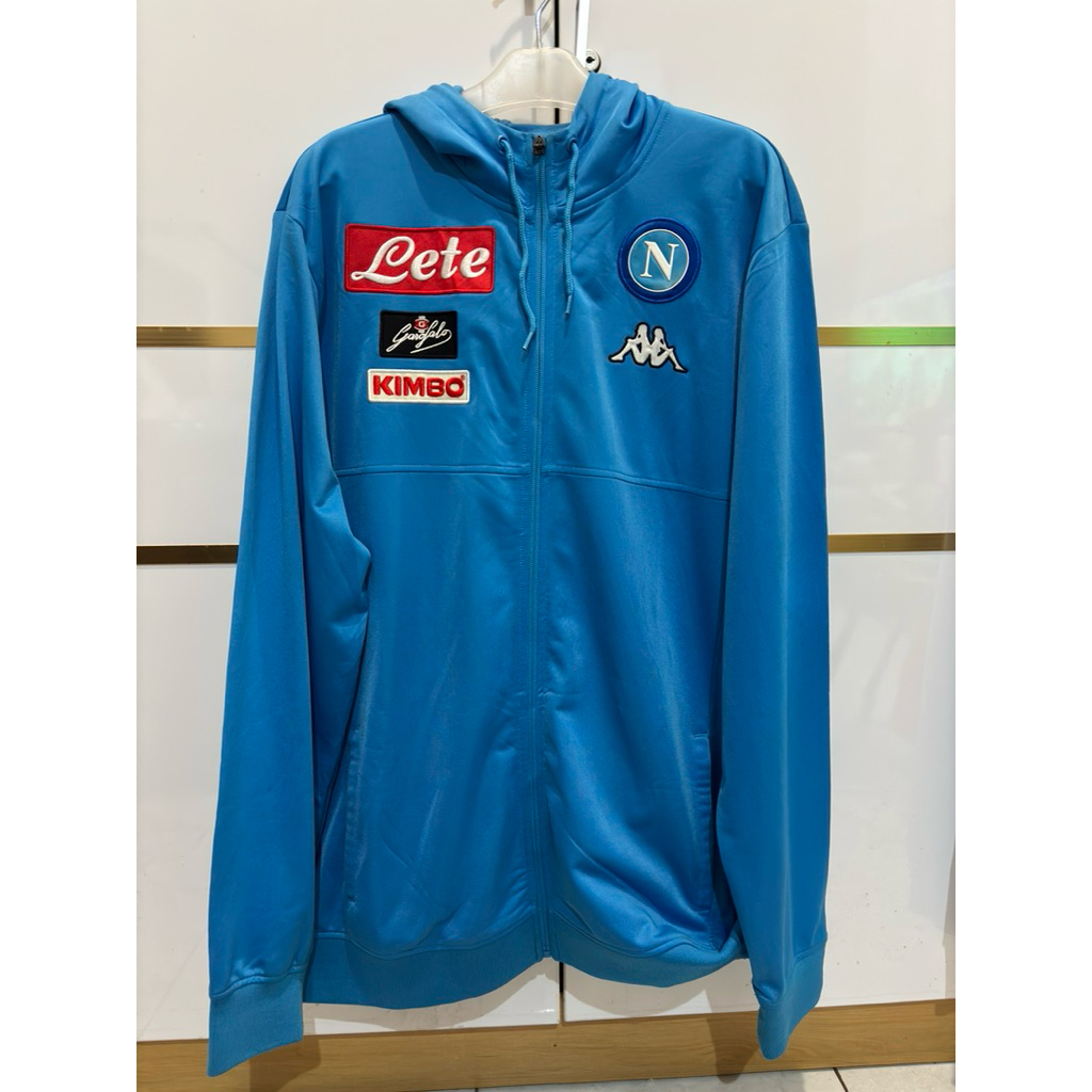 Jaket hoodie Kappa Napoli 2017/2018 original