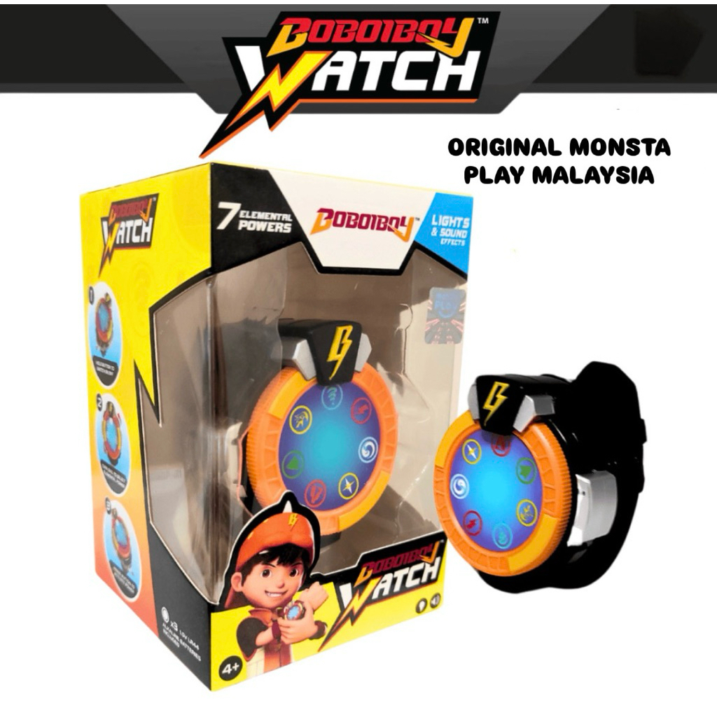 Jam Tangan Mainan BoBoiBoy Malaysia dengan Suara & Lampu