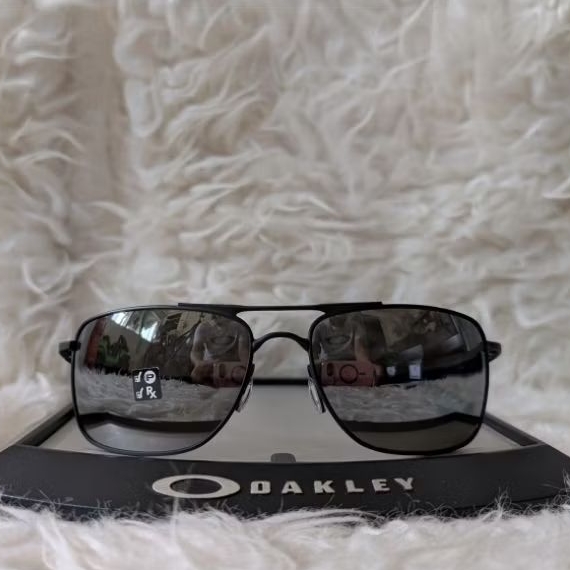 Kacamata Original Oakley Gauge 8 Matte Black w/ Prizm Black Polarized 004124 02
