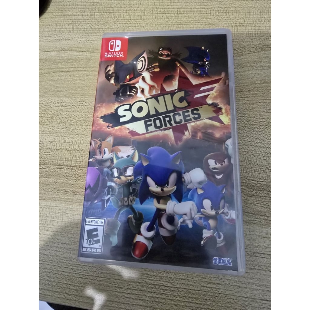 Nintendo switch cartridge bekas : sonic forces