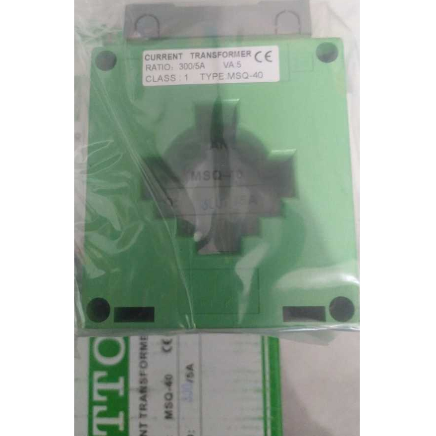 CURRENT TRANSFORMER (CT) MSQ - 40 RATIO 300/5A OTTO