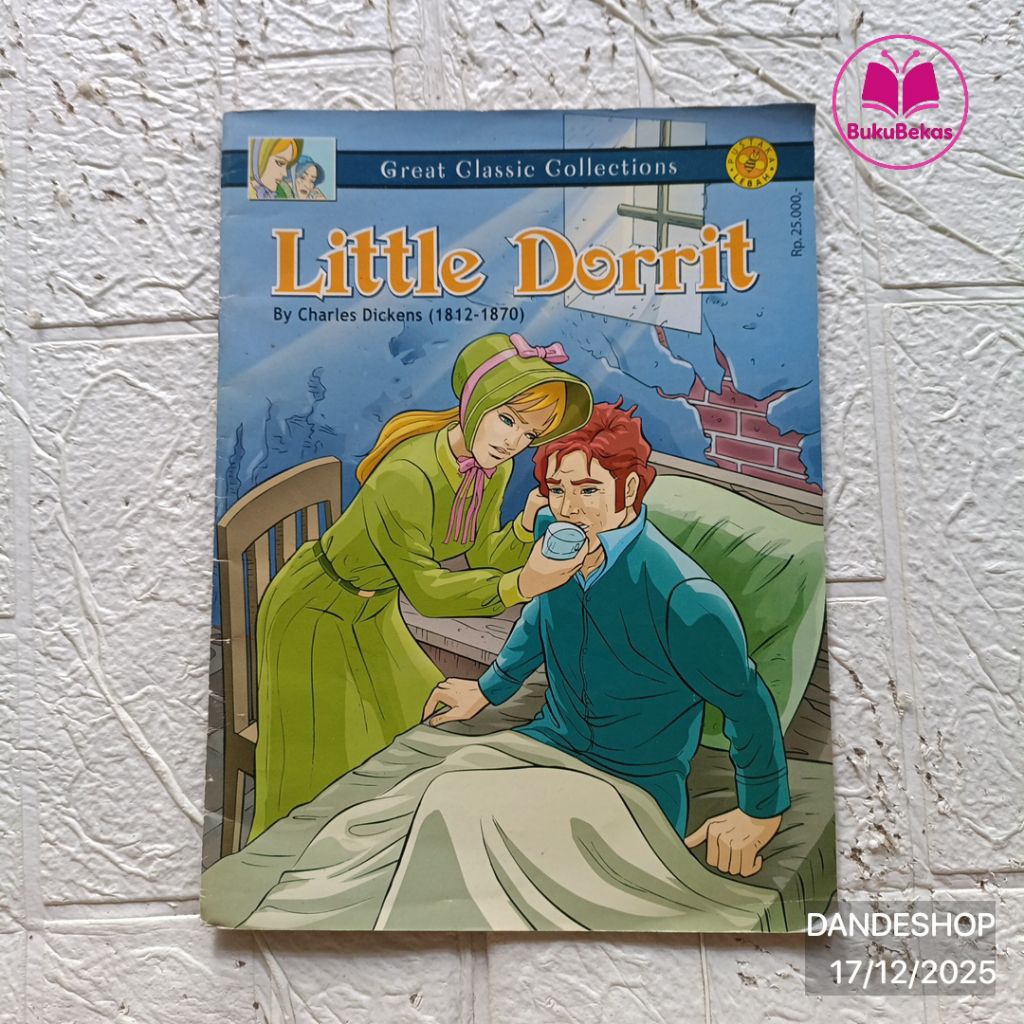 Little Dorrit by Charles Dickens - Great Classic Collections Pustaka Lebah - Buku Cerita Komik Anak 