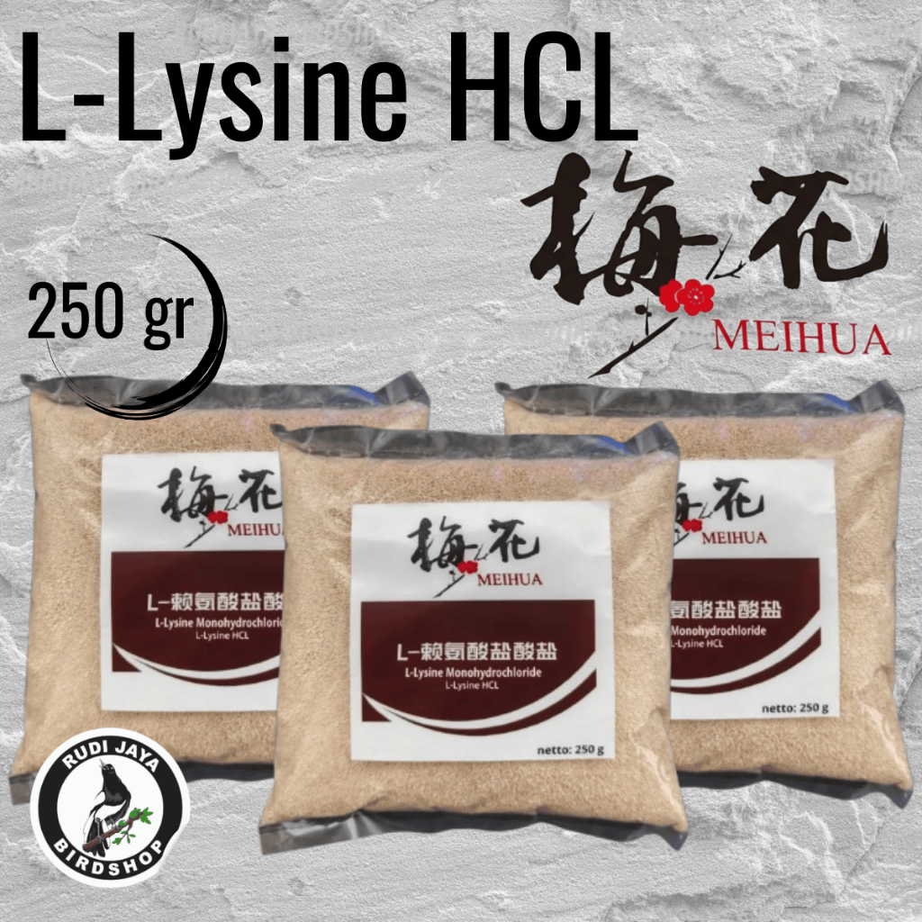 L-LYSINE 250 GRAM LYSINE LISIN LYSIN LISINE LEUSIN VITAMIN PENAMBAH NAFSU MAKAN KUCING AYAM ANJING