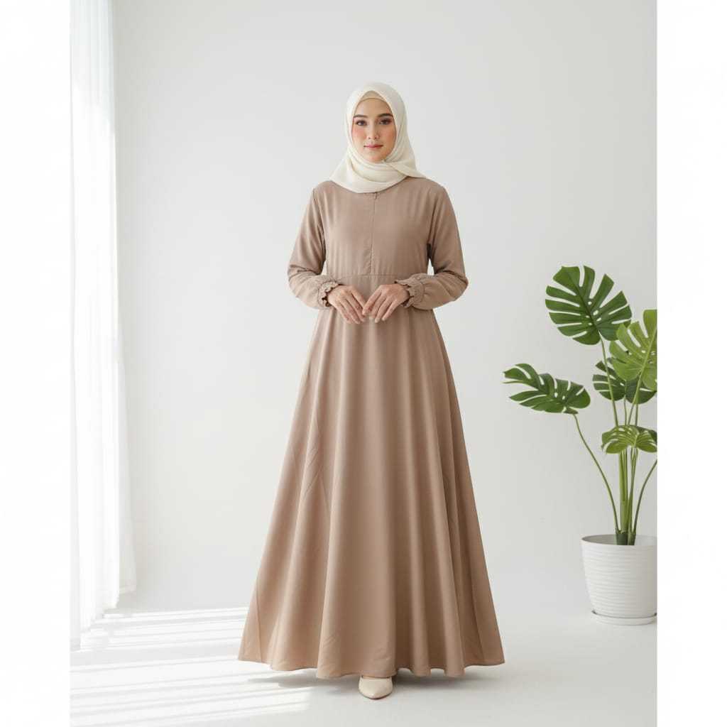GAMIS WOLFIS POLOS PREMIUM TERMURAH / GAMIS POLOS WOLFIS GRADE A / GAMIS POLOS TERMURAH BAHAN WOLFIS