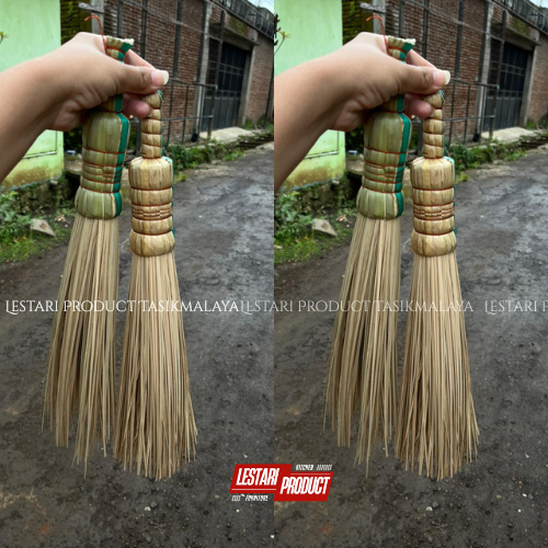 ( 2 PCS ) SAPU LIDI PENDEK | SAPU LIDI KUALI NASI GORENG | SAPU LIDI KECIL | SAPU KUALI | SAPU WAJAN