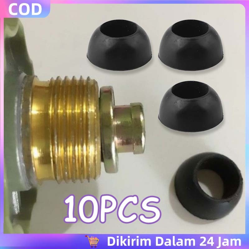 10pcs Karet Pengaman Regulator Gas Karet Regulator Gas Anti Bocor Seal Regulator Gas Anti Bocor Akse