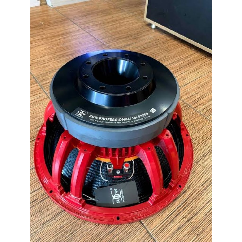 SPEAKER COMPONENT RDW 18LS1900 / 18-LS1900 BUBBLE WRAP DOUBLE MAGNET ORIGINAL