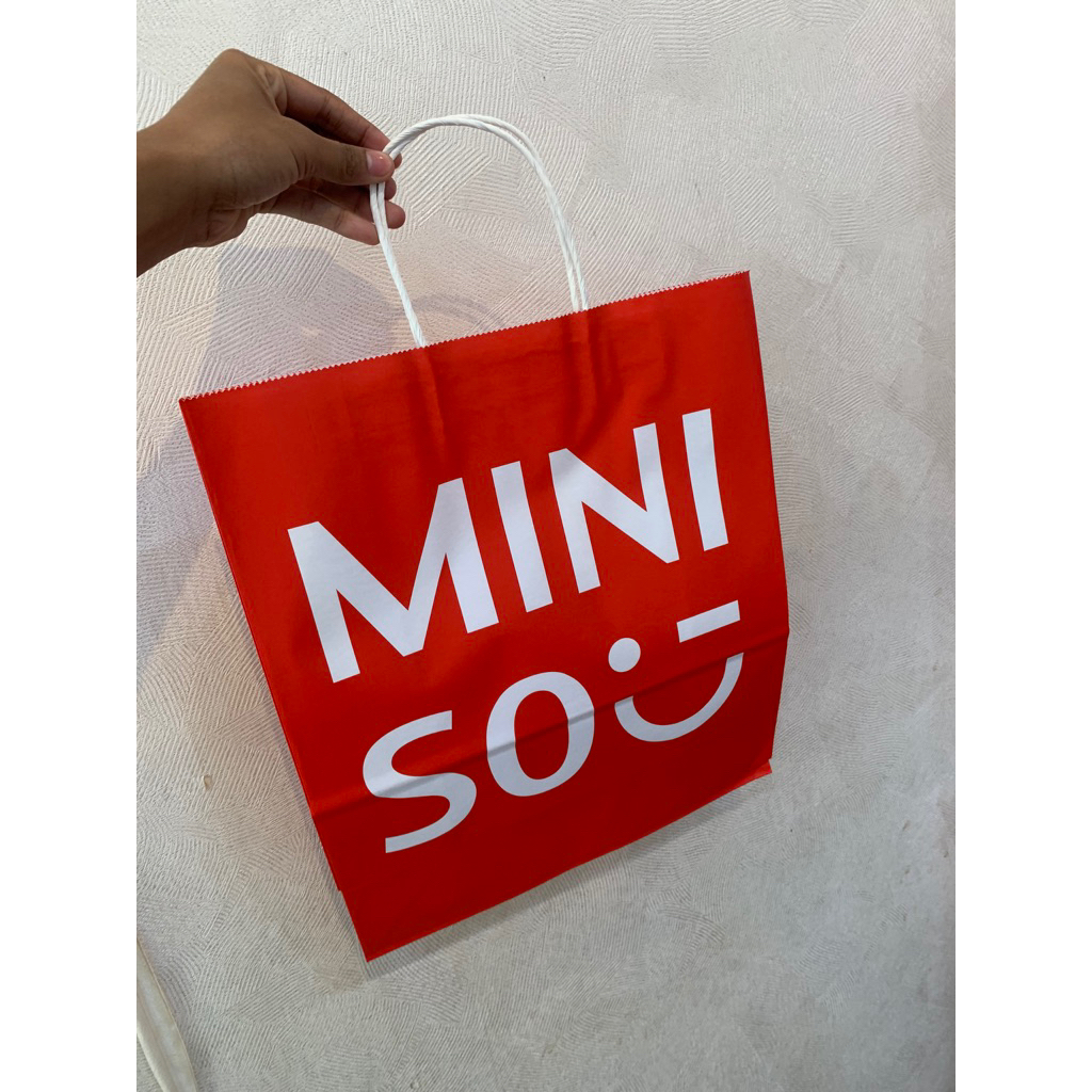 Miniso Paper Bag Original 100%