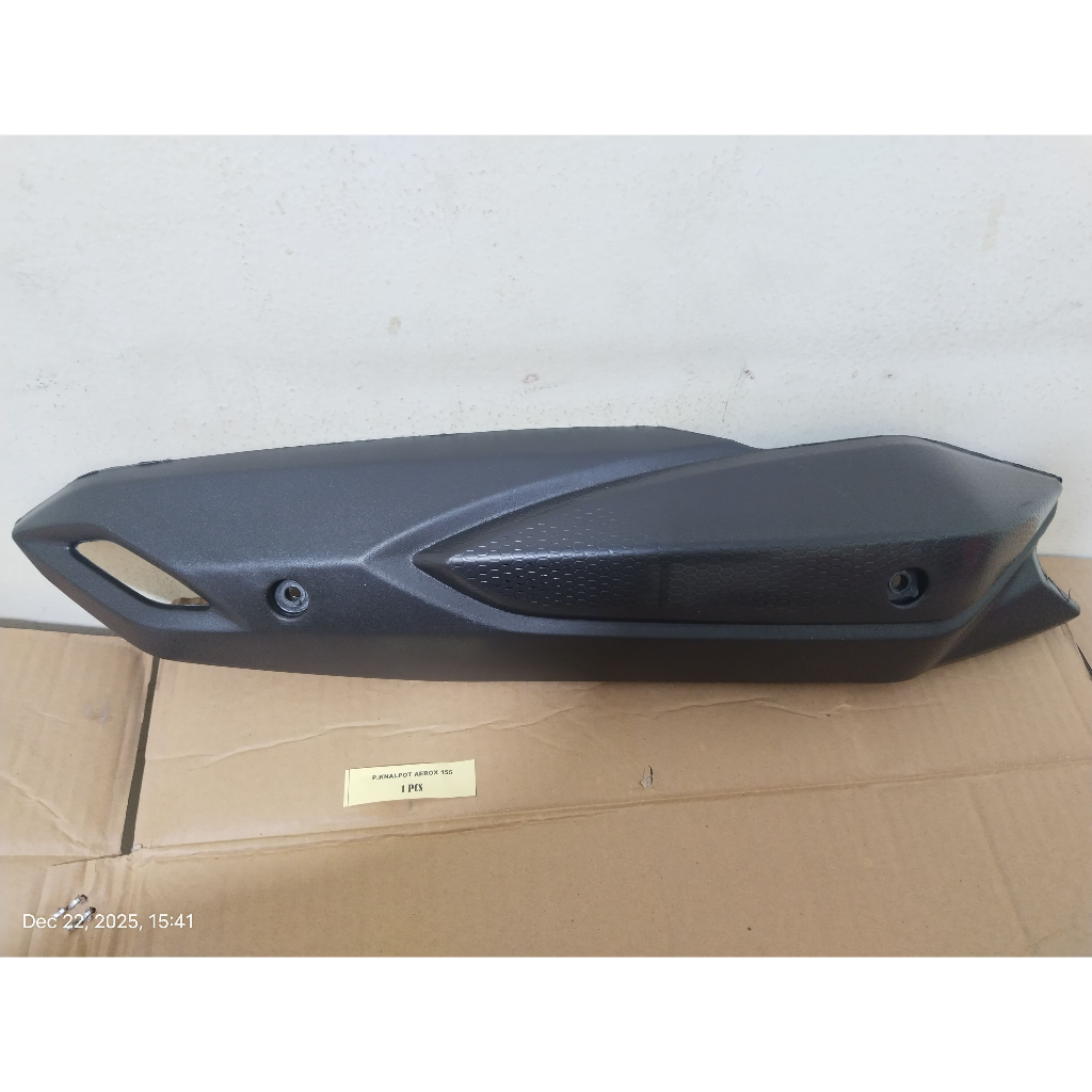 cover knalpot / tameng pelindung knalpot yamaha aerox 155 murah bahan berkualitas seperti ori
